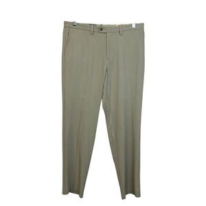 Tommy Bahama Men's Beige Silk Blend Dress Slacks 36x32 Business Casual Vacation